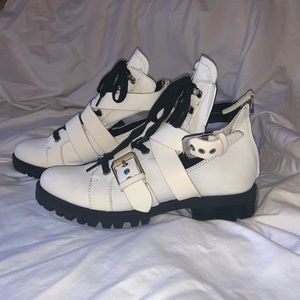 Dolce Vita Preia Booties (White)